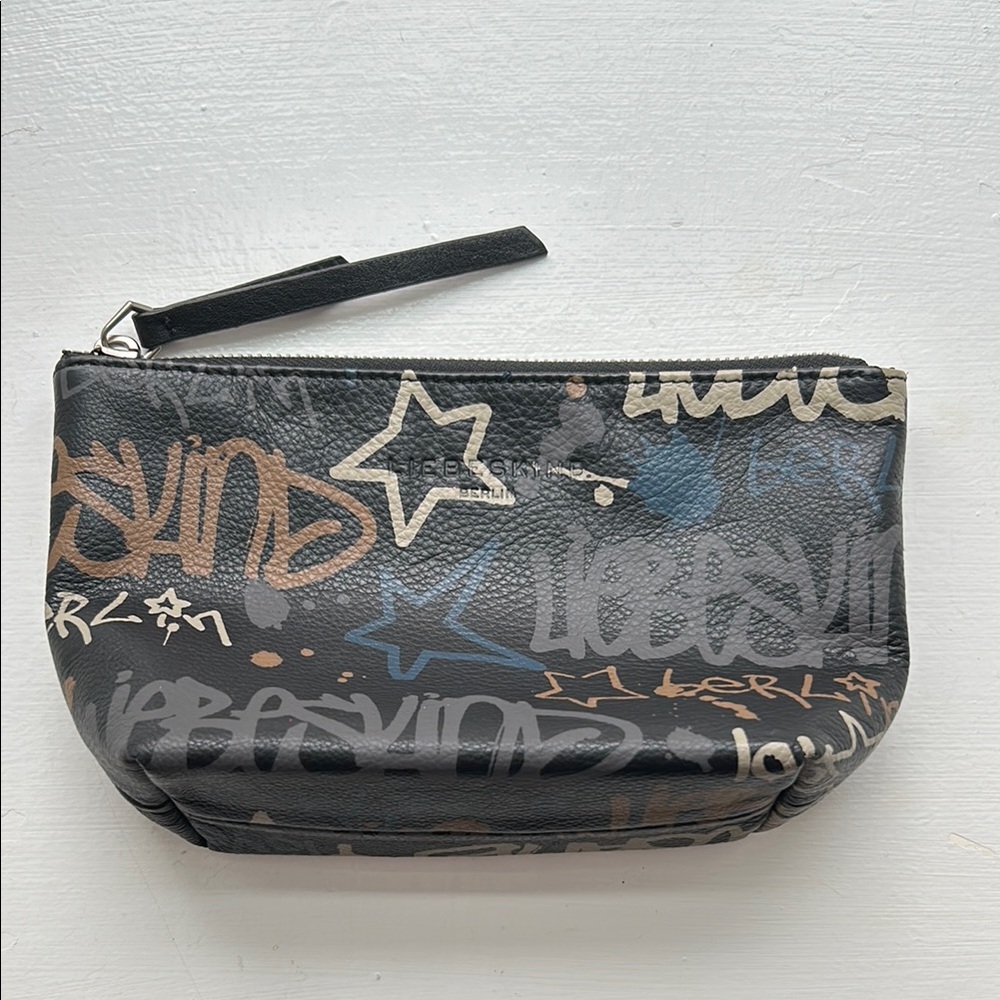 Liebeskind Black Graffiti Clutch